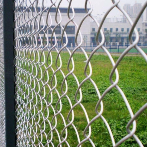 High quality low carbon steel wire woven Chain link (5)