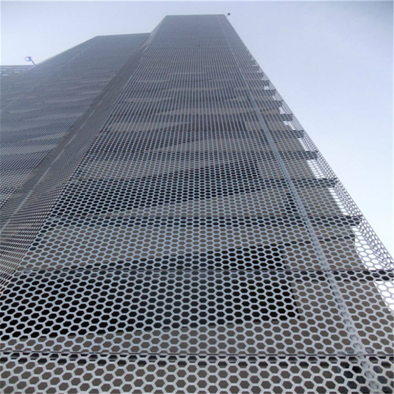 Perforated aluminum plate for curtain wall decorative01