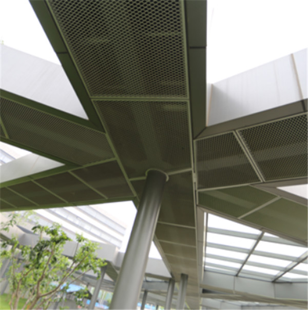 Aluminum expansion ceiling metal decoration mesh   (2)