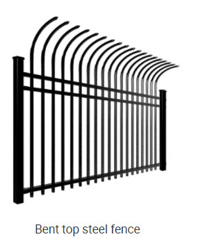 Courtyard villa wall safety protection iron fence (3)