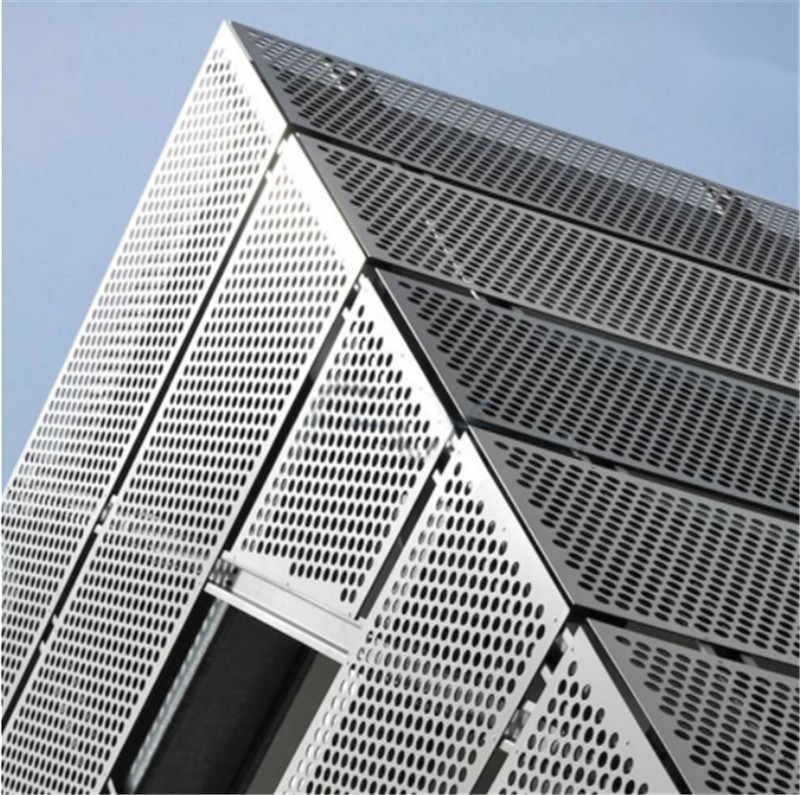 Perforated aluminum plate for curtain wall decorative05